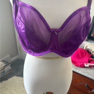 Elegant Purple Women's Bra